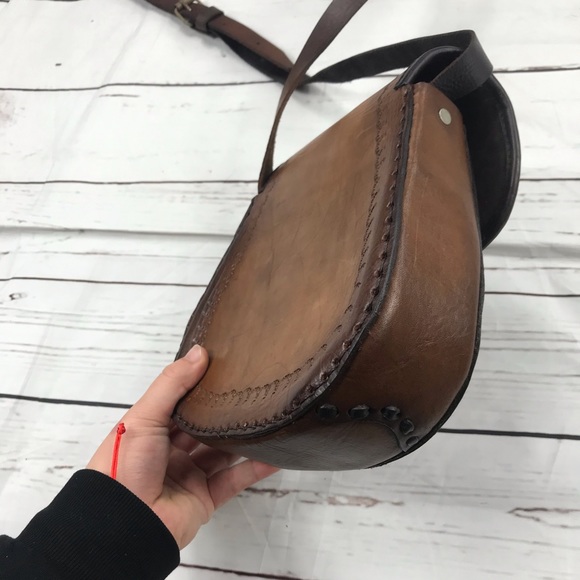 Rainbow Crafts Genuine Leather Strap On Bag P - Picture 6 of 8